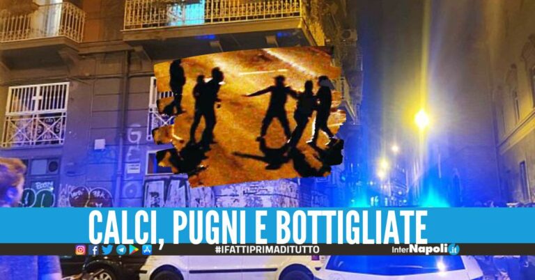 Brutale pestaggio durante la movida, fermati 3 minorenni a Napoli
