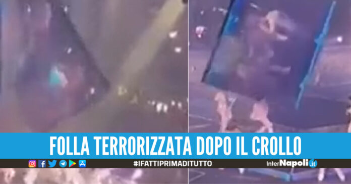 Concerto finisce in tragedia, maxi-schermo crolla sui ballerini durante l'esibizione [Video]