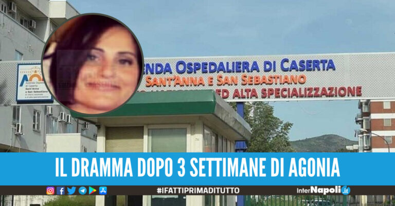 Tragedia nel Casertano, Diana cade in casa e muore a 43 anni: disposta l’autopsia