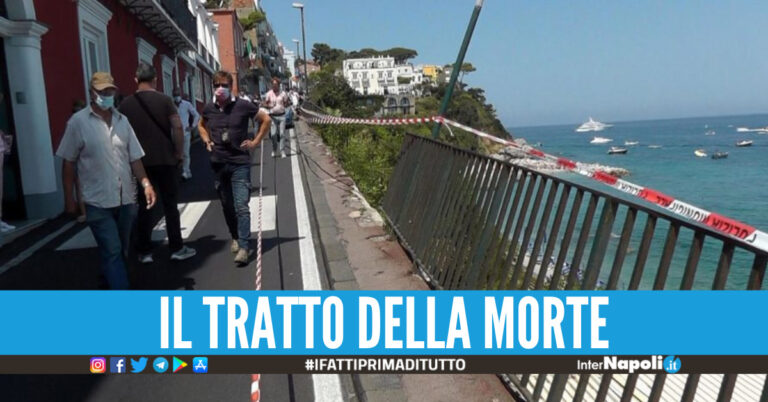 Capri, un altro incidente dove morì Emanuele Melillo: solo un ferito