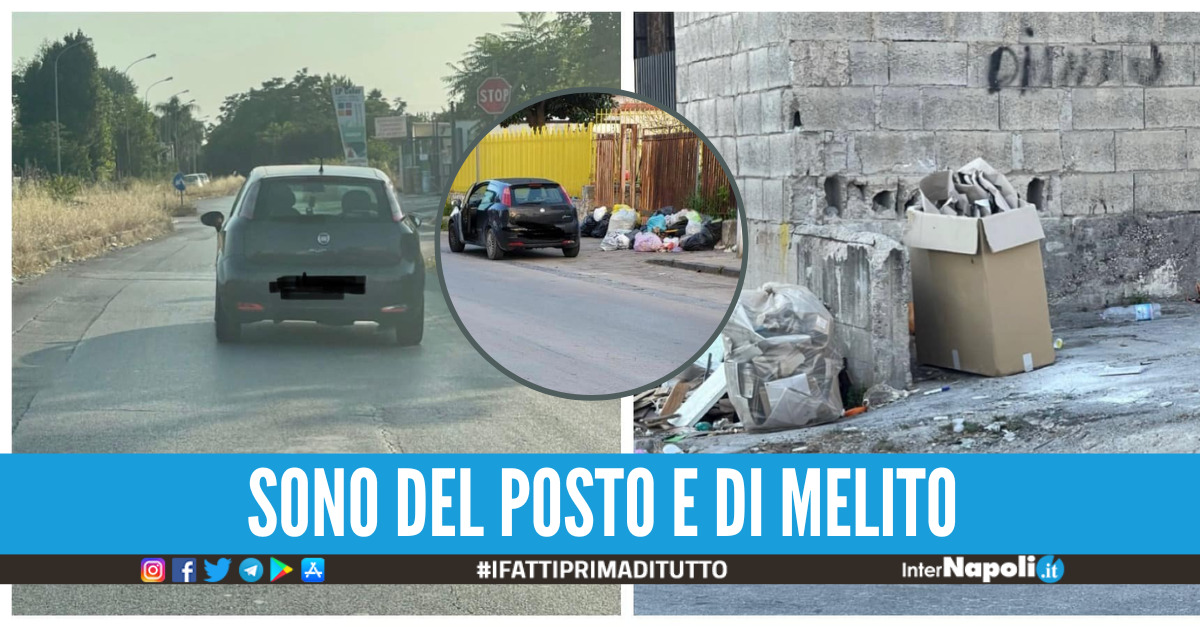 Sversano rifiuti a Sant'Antimo, multati 2 pirati del sacchetto. Il sindaco: "Nessuna tolleranza"