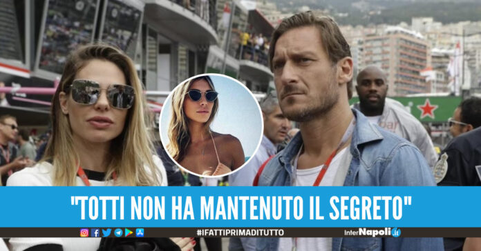 Ilary Blasi furiosa con Totti, il retroscena sul patto segreto prima della rottura