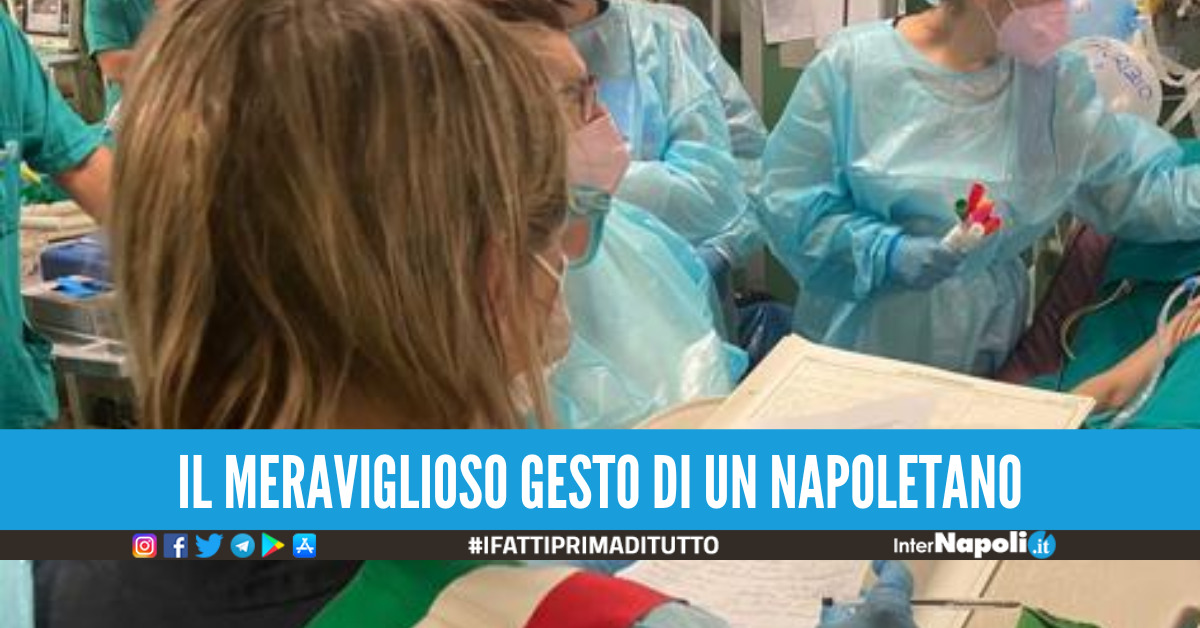 Si sposa in fin di vita all'ospedale di Torino, un napoletano lo salva con la donazione del cuore