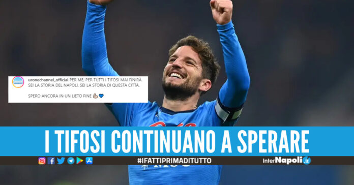 Mertens riaccende la speranza dei tifosi, like al post 