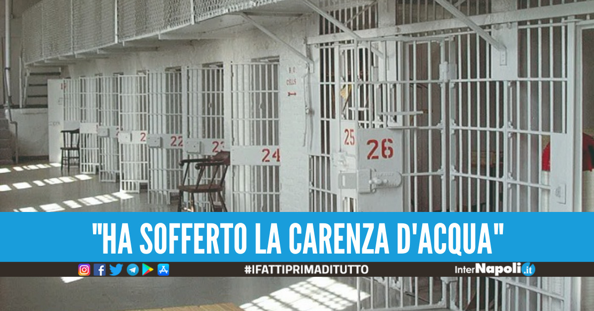 "Ha patito la carenza d'acqua", scarcerata la moglie del boss nel Casertano