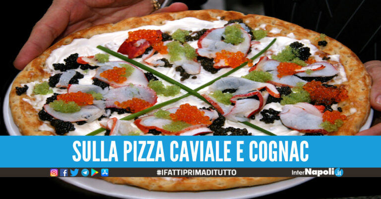 Altro che Briatore, la pizza più costosa al mondo di chiama ‘Luigi XIII’: costa più di 8mila euro