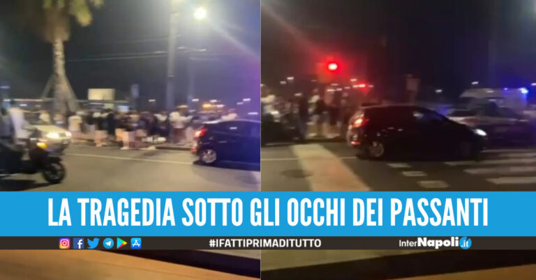 Incidente mortale a Napoli, uomo travolto e ucciso in via Marina mentre attraversava