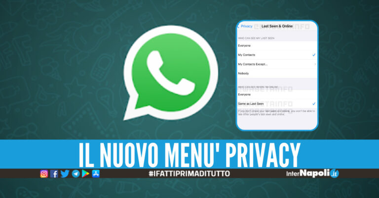 Novità WhatsApp, sarà possibile nascondere lo stato ‘online’
