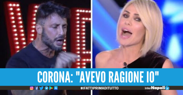 Corona attacca Ilary Blasi Ha smentito ma avevo ragione io, ora vuole solo speculare