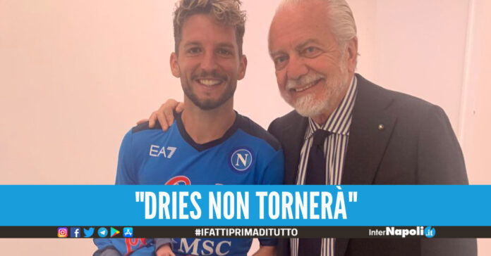 Dries Mertens e Aurelio De Laurentiis