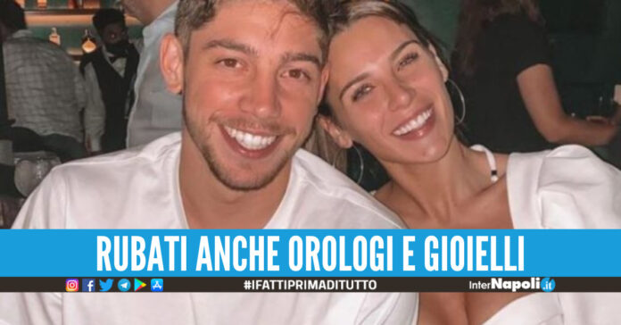 Federico Valverde e la sua compagna Mina Bonino