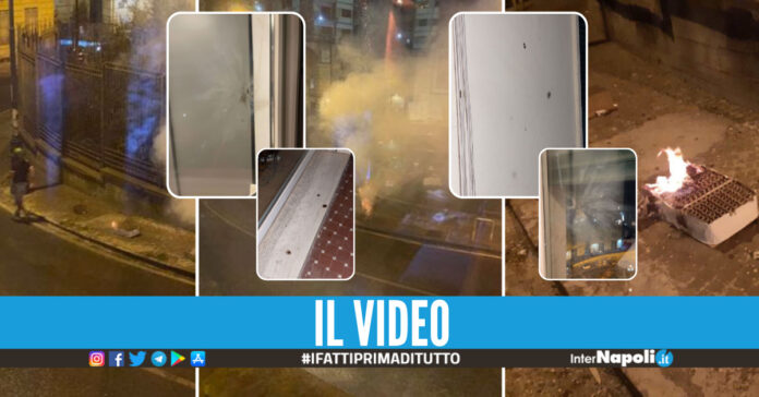 Fuochi sparati a via Tasso