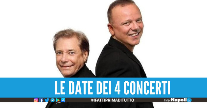 Gigi D'Alessio e Nino D'Angelo, regalo agli emigranti insieme in 4 concerti