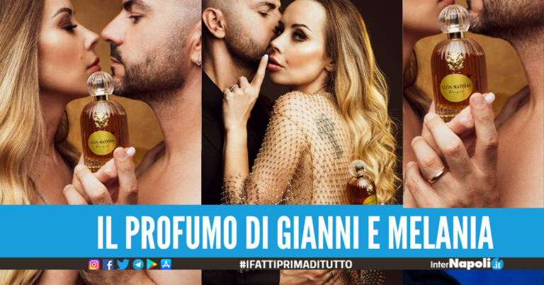 ‘Leon-Mathias Parfum’, il profumo di Gianni Fiorellino e Melania D’Agostino che odora di passione