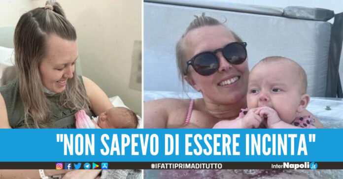 Ha mal di pancia ma vede due piedini, poi nasce la figlia: “Io incinta? Non lo sapevo”