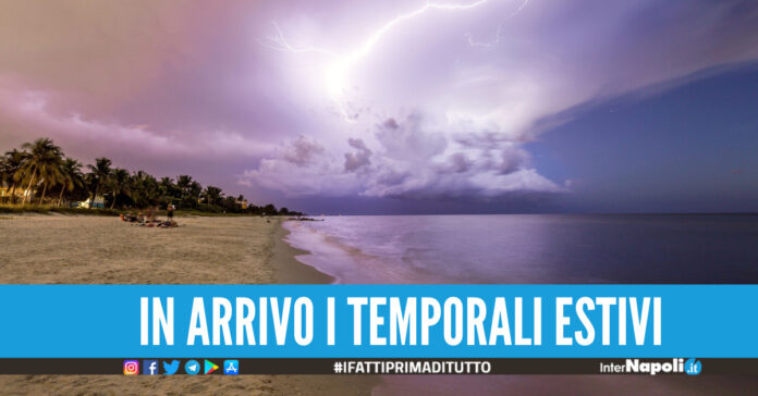 Meteo, fine del caldo africano in arrivo al Sud forti temporali e brusco calo di temperature