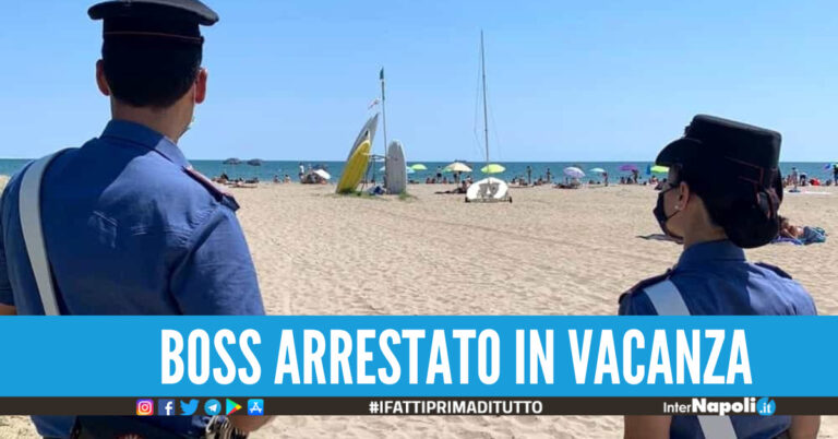Blitz dei carabinieri, boss della camorra arrestato in vacanza