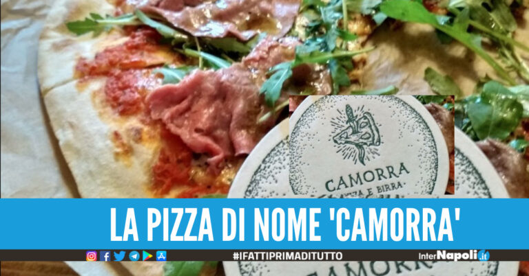 Pizza 'Camorra' in un locale, pubblicità su TikTok con la musica ispirata a Cutolo