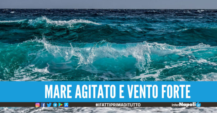 Regione Campania, nuova allerta meteo per sabato 9 luglio Mare agitato e vento forte