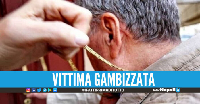 Scippo catenina, foto di repertorio