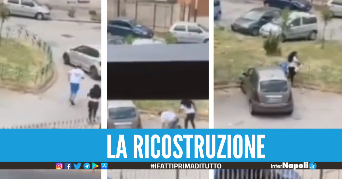 [Video]. Investito da un'auto a Scampia, la vittima aveva difeso la sorella