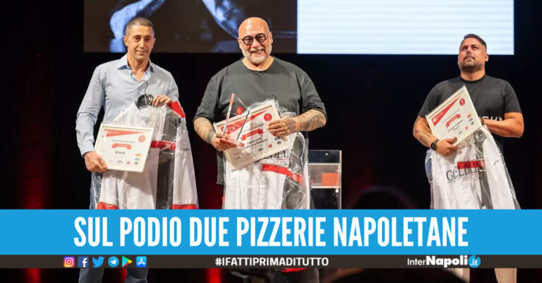 50 Top Pizza 2022: vince I Masanielli – Francesco Martucci, secondo 50 Kalò di Ciro Salvo, terzo 10 Diego Vitagliano Pizzeria Credit foto: 50toppizza.it