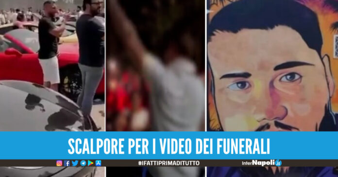 Il murale e gli omaggi al funerale di Nicholas