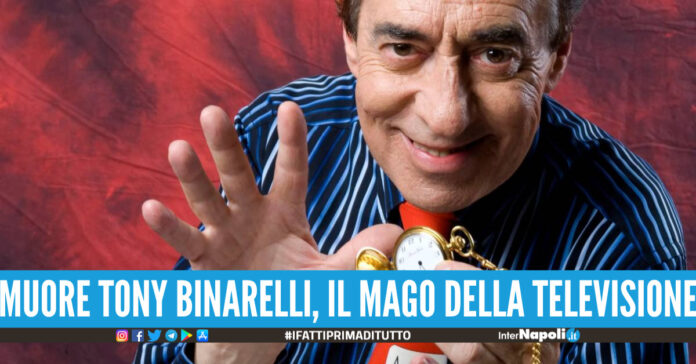 Addio al Mago della televisione: Tony Barelli muore a 81 anni
