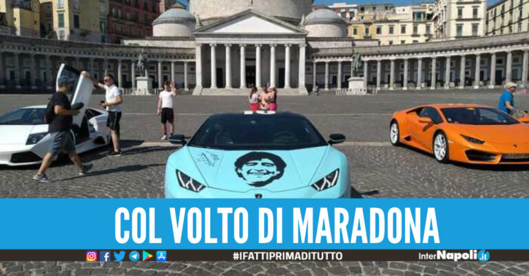 A Napoli una Lamborghini dedicata a Maradona, la supercar da milioni di euro
