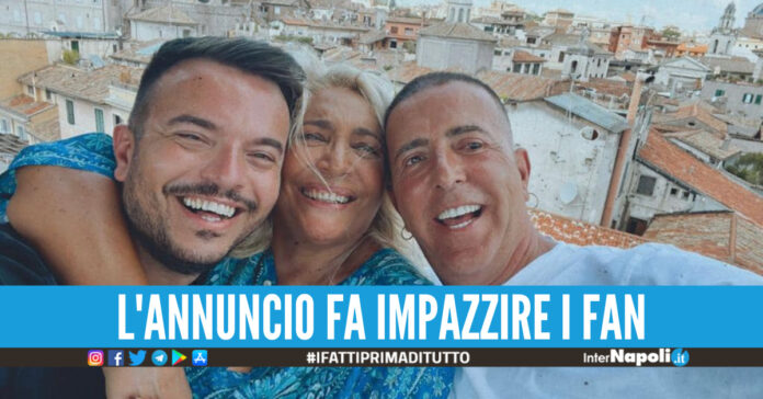 Andrea Sannino, Mara Venier e Franco Ricciardi