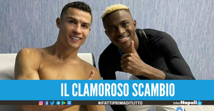 CR7 e 100 mln per Osimhen, la proposta al Napoli arriva da Jorge Mendes