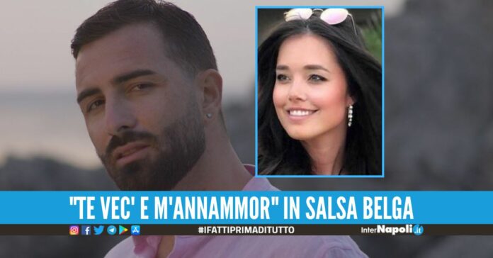 Cantante belga si ispira alla canzone di Rosario Miraggio 'Ti amo e ti penso'