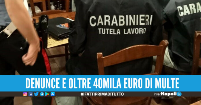 Carabinieri tutela lavoro, foto di repertorio
