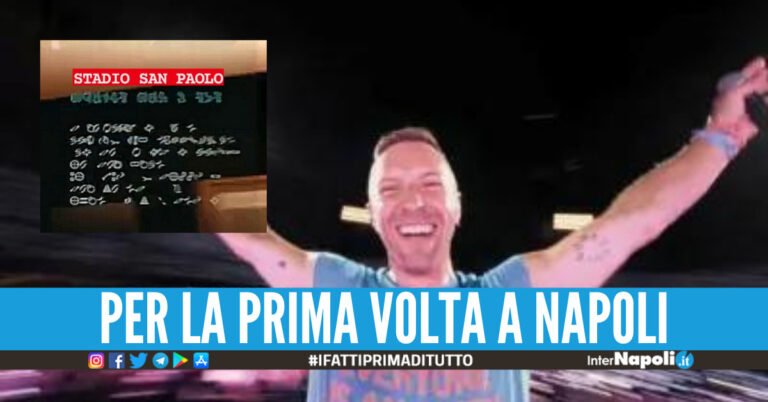 Coldplay a Napoli nel 2023, gli indizi nel video rivelano un concerto al Maradona