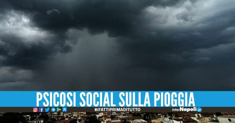 Allerta meteo in Campania ma la pioggia non c’è, arriva il chiarimento della Protezione civile