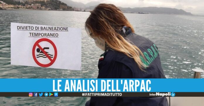 Divieto di balneazione al Lido di Licola, firmata l'ordinanza comunale