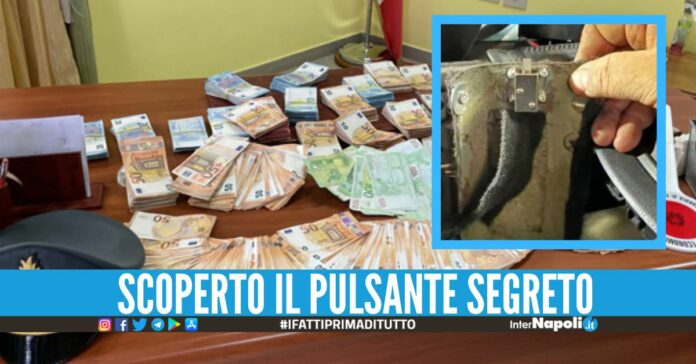 Nascondeva 100mila euro in auto, corriere fermato nel Salernitano