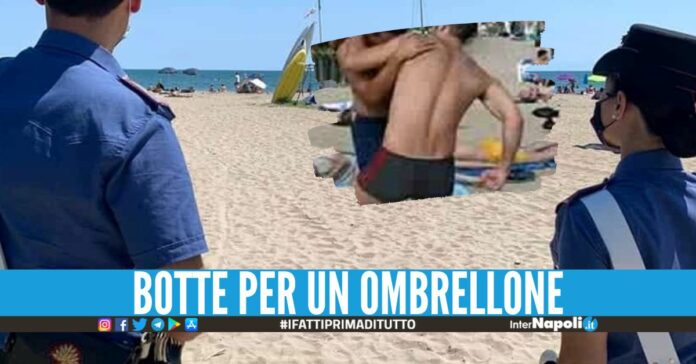 Rissa per il posto in spiaggia, scontro tra comitive di Napoli e di Lecce