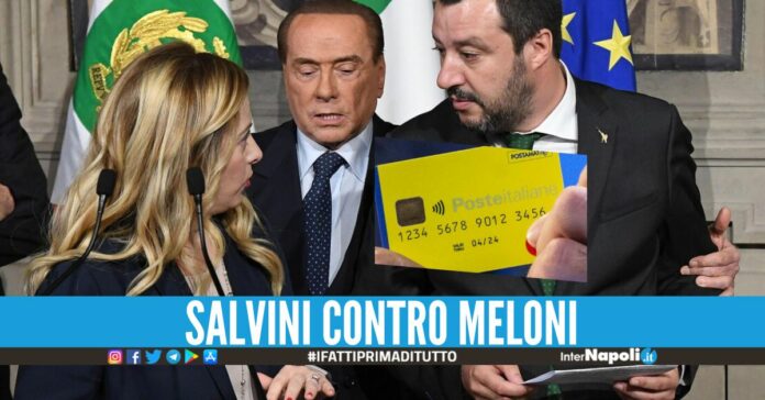 Il centrodestra si spacca sul reddito di cittadinanza: 