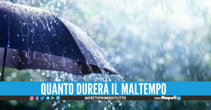 Arrivano i temporali e raffiche di vento, è allerta meteo in Campania