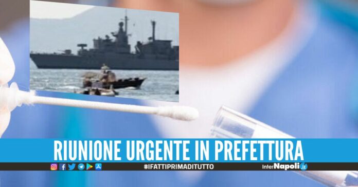 Nave da guerra in quarantena a Napoli, una vittima e due ricoverati