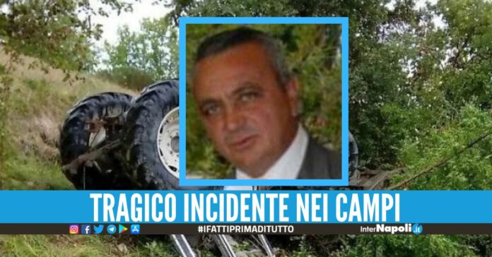 Lutto colpisce Villaricca, Angelo muore schiacciato dal trattore