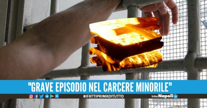 Fiamme nel carcere di Airola, detenuto brucia il materasso in cella