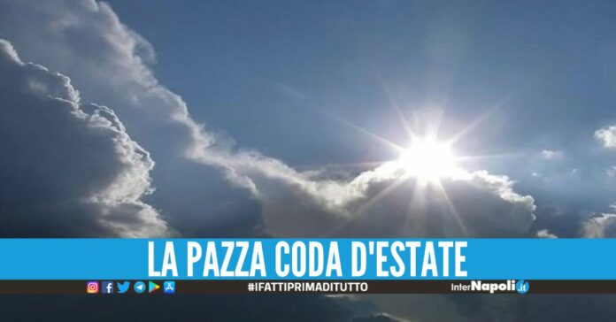 Meteo pazzo in Campania tra i temporali e il ritorno dell'anticiclone