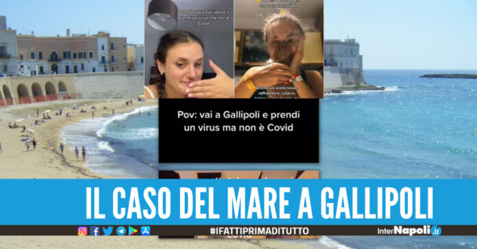 Febbre e mal di gola, virus nel mare di Gallipoli i casi segnalati su TikTok ma il sindaco smentisce tutto