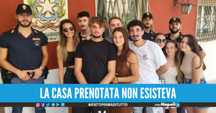 Foto Facebook Questura di Napoli