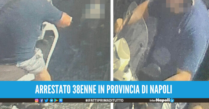 Foto pubblicata dalla vittima su Facebook, gruppo Sei di San Giuseppe Vesuviano se...
