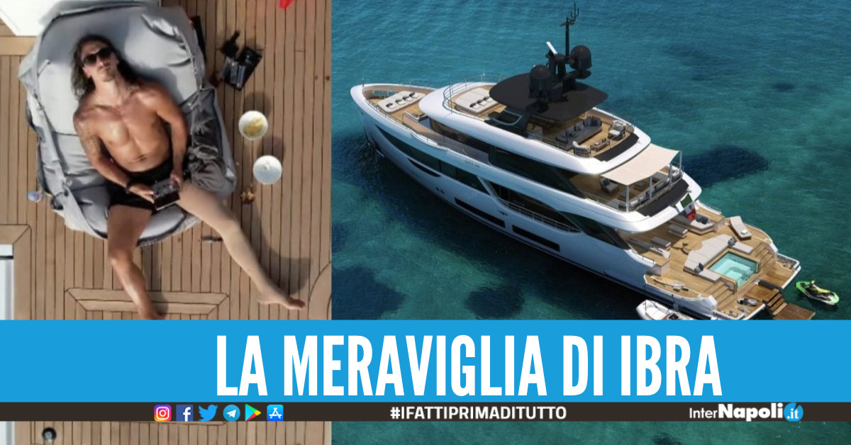 Ibra si regala un nuovo yacht da 20 mln di euro 5 suite, piscina e palestra