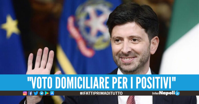Il ministro della salute Roberto Speranza
