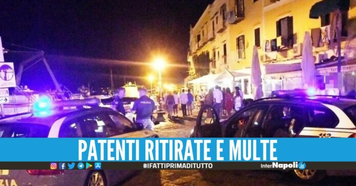 In giro senza assicurazione e ubriachi, scattano le multe ad Ischia